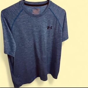 Under Armour Men's Heather Navy Short Sleeve Performance Tee